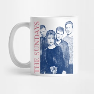 The Sundays • •• • 1990s Faded Style Aesthetic Design Mug